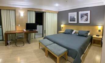 Imagem: Suite privativa em flat na Barra da TIjuca