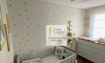 Imagem 6: Apartamento com 3 dormitórios à venda, 86 m² por R$ 670.000,00 - Vila Valparaíso - Santo A