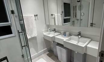 Imagem 5: Apartamento para aluguel mobiliado em Alphaville possui 110 m² com 2 suítes , escritório