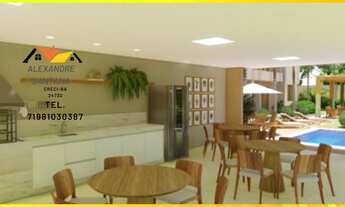 Imagem 6: Apartamento para venda possui 60 metros quadrados com 2 quartos em Centro - Lauro de Freit