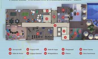 Imagem 2: Apartamento com 2 dormitórios à venda, 62 m² por R$ 345.000,00 - Ocian - Praia Grande/SP
