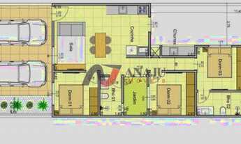 Imagem 5: Casa Térrea Padrão (rua) Joao Jose Said Sobrinho, Bonfim Paulista - SP