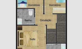 Imagem 5: Sobrado com 3 dormitórios à venda, 142 m² por R$ 480.000 - Vila Curuçá - Santo André/SP