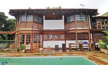 Imagem 6: Casa com 5 quartos para alugar, 600 m² por R$ 20.000/mês - Cond. Santa Helena - Barra da T