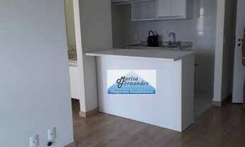 Imagem 3: Apartamento com 1 dormitório para alugar, 45 m² por R$ 2.826/mês - Vila Guarani (Zona Sul