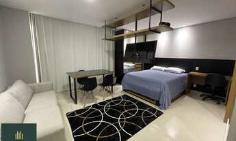 Imagem 6: Aluguel Temporada Flat Luxo Altíssimo Padrão com 34,17m², mobilhado com acabamento finíssi