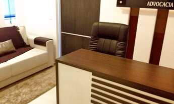 Imagem 2: Sala comercial à venda com 36m² projetada e mobiliada, uma vaga, próximo Forum/Unifor