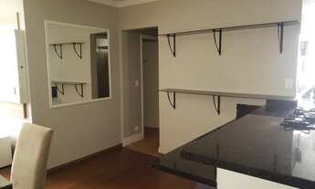 Imagem 2: Campo Belo apartamento mobiliado 69m² com 2 dormitórios e sala para 2 ambientes, uma vaga