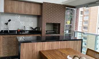 Imagem 5: Apt.173m²au, 3 dorm, 3 suítes, 3 vagas, c/varanda gourmet. Em Moema Pássaros