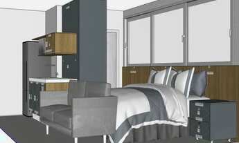 Imagem 3: Studio com 31 m² Mobiliado Próximo Metrô Oscar Freire