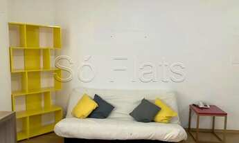 Imagem 4: Flat no Montecattini no Morumbi disponível para locação contendo 35m², 1 dormitório e 1 va