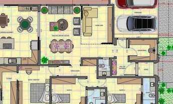 Imagem 2: Casa com 3 dormitórios à venda, 244 m² por R$ 3.200.000,00 - Residencial Quinta do Golfe J