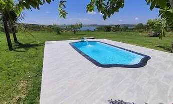 Imagem 5: Rancho frente para o lago em abadiania corumba 4 com 2169m2