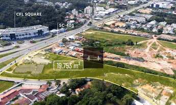 Imagem 2: Terreno com 19.753 m² de área total - Cacupé - Florianópolis