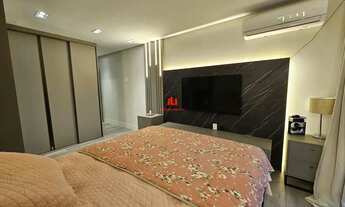 Imagem 2: Casa Mobiliada no Alphaville 4 com 4 suítes + Escritório Espaço gourmet com churrasqu e Pi