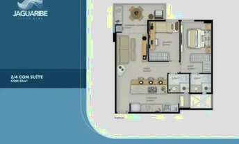 Imagem 6: Ocean Side, Apartamentos De 2 E 3 Quartos Entre 63M² A 79M² Em Jaguaribe. 1FV5BEH