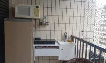 Imagem 2: Quarto com sacada no Gonzaga 1.950