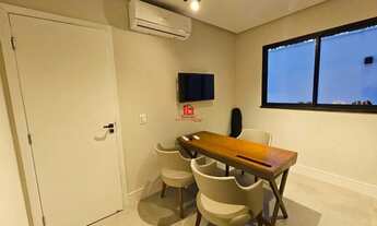 Imagem 4: Casa Mobiliada no Alphaville 4 com 4 suítes + Escritório Espaço gourmet com churrasqu e Pi