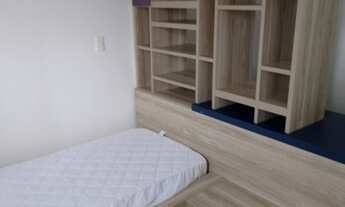 Imagem 5: Apto Mobiliado/Fica móveis e Eletros,1suíte+1dorm,80m2,Sacada churrasqueira,Elevador