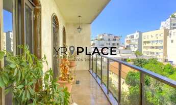 Imagem 2: Leblon com Varanda 260 m2, 4 Quartos sendo 2 suítes, 1 por andar, portaria 24 horas