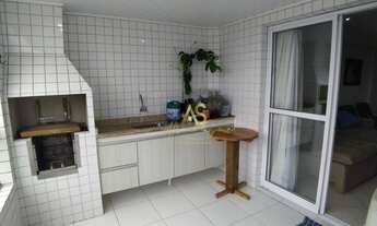 Imagem 2: Apartamento com 3 dormitórios à venda, 116 m² por R$ 630.000,00 - Vila Guilhermina - Praia