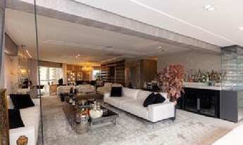 Imagem 10: Apartamento Mobiliado, 3 Suítes, 5 Vagas, 372m², Campo Comprido, Cozinha Gourmet com churr