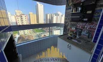 Imagem 1: Apartamento á Venda 2 dormitórios 1 suíte - Aviação - Praia Grande - SP