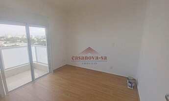 Imagem 2: Apartamento com 2 dormitórios para alugar, 64 m² por R$ 2.400,00/mês - Jardim - Santo Andr