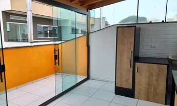 Imagem 4: Cobertura duplex para venda possui 80 metros quadrados com 2 quartos