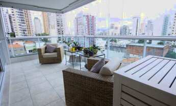 Imagem 2: Apartamento com churrasqueira na sacada com 225 m2, com 04 suítes, 05 vagas em Perdizes Sã