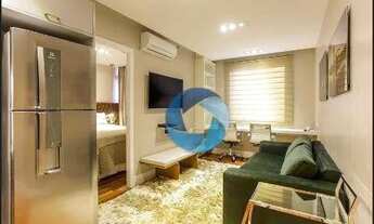 Imagem: Flat com 1 dormitório à venda, 37 m²