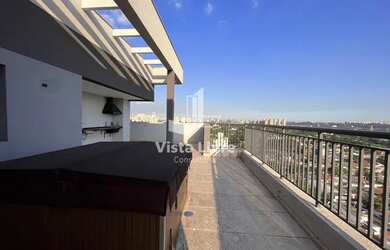 Imagem 2: Cobertura penthouse com vista para o parque villa lobos, 3 suítes à venda pronto para mora