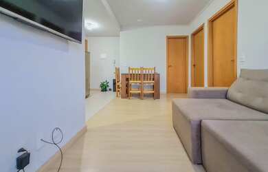 Imagem 3: Apartamento com 2 dormitórios para alugar, 47 m² por R$ 1.300/mês - Santo Afonso - Novo Ha