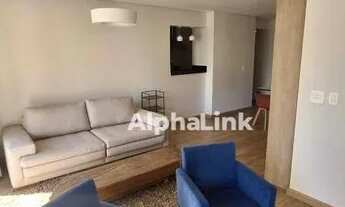 Imagem 2: Apartamento com 1 dormitório para alugar, 64 m² por R$ 4.846,00/mês - Alphaville - Barueri