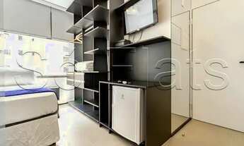 Imagem 4: Residencial no VN Novo Higienópolis estilo studio disponível para locação com 15m² mobilia