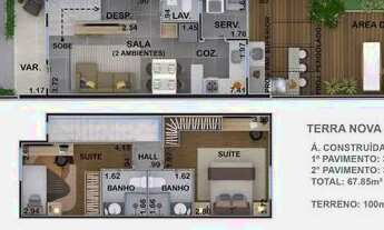 Imagem 2: Casa à venda no Bairro de Fátima - Residencial Terra Nova -Barra do Piraí