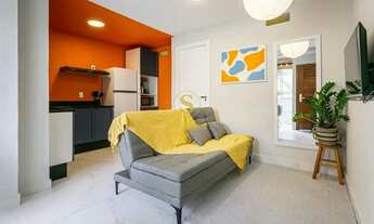 Imagem 6: Apartamento térreo à venda, mobiliado e equipado, com 1 dormitório, no bairro Campeche, Fl