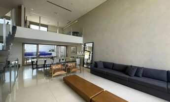 Imagem 3: Casa para locação mobiliada e com quadra de beach tennis no condomínio Vale dos Cristais