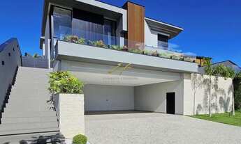 Imagem 2: Sobrado com 4 Suítes com Closet, Elevador, Piscina com Borda Infinita em Condomínio em Ind