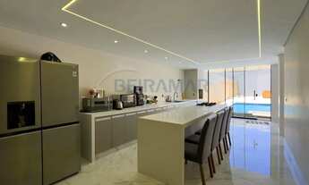 Imagem 4: Casa Moderna com Design Clean e Piscina Privativa em Condomínio Fechado Colônia Agrícola