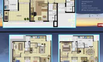 Imagem 2: Apartamento para venda possui 85 metros quadrados com 3 quartos em Flores - Manaus - AM