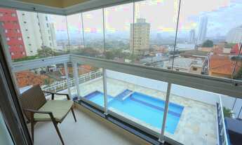 Imagem 5: Apartamento Novo Pronto Bairro Jardim Mar SBC 3 dorm Suítes Terraço Área Serviço Lavabo