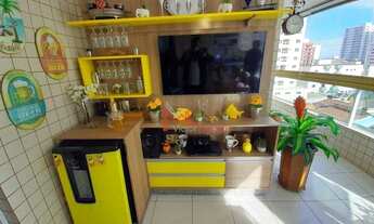 Imagem 7: Apartamento com 3 dormitórios à venda, 116 m² por R$ 550.000 - Tupi - Praia Grande/SP