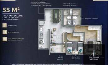 Imagem 2: Apartamento com 2 dormitórios à venda, 55 m² por R$ 425.000 - Rudge Ramos - São Bernardo d