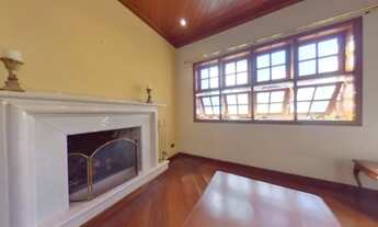 Imagem 7: Casa de condomínio fechado. Escritório. 340 metros quadrados. Lareira. Zona Norte