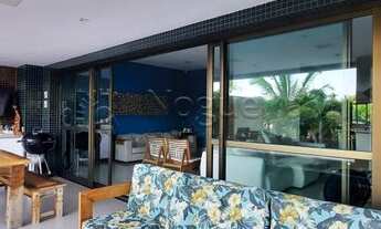 Imagem 3: Apartamento térreo no Cond. Jardim do Mar - Piscina privativa e varanda gourmet - Beira ma