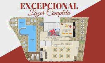 Imagem 4: Apartamento com 2 dormitórios à venda, 73 m² por R$ 496.892,34 - Aviação - Praia Grande/SP