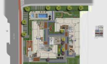 Imagem 3: Apartamento para venda possui 37 metros quadrados com 2 quartos em Campestre - Santo André