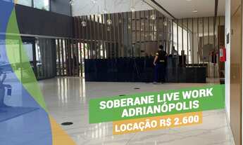 Imagem: Soberane Live Work 32m² Adrianópolis