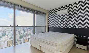 Imagem 2: Apartamento com 1 dormitório para alugar, 56 m² por R$ 7.900/mês - Batel - Curitiba/PR